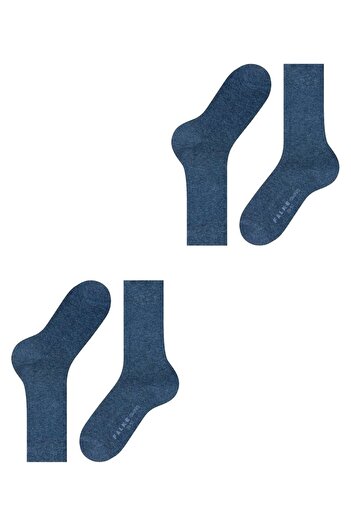 FALKE Herren Socken Swing 2er-Pack - Herren, Strümpfe,Twopack, Uni, 39-46