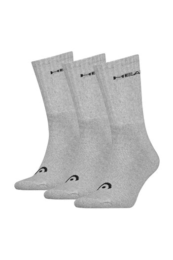 Head Unisex Crew Socken, 3er Pack - Kurzsocken, Baumwollmix, einfarbig