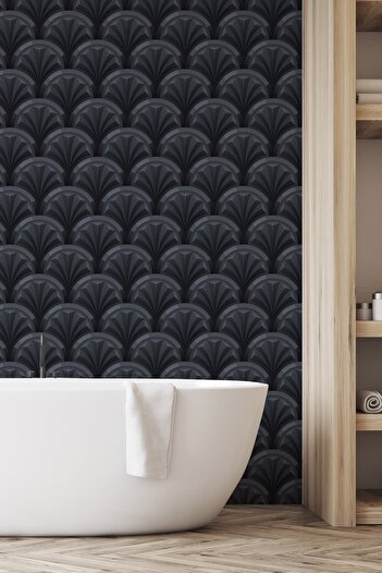 DECORIO HOME Mutfak Tezgah Arası Fayans Kendinden Yapışkanlı Folyo Kaplama Sticker