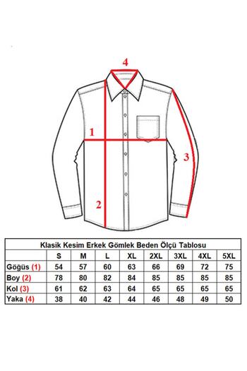 Dicotto Black Large Size Solid Color Long Sleeve Classic Men's Shirt - 150-20