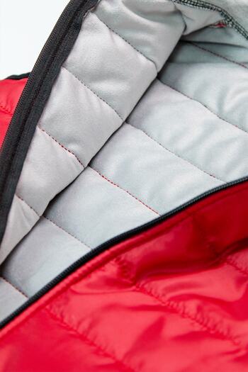 The Red Kids Red Hooded Inflatable Children's Vest