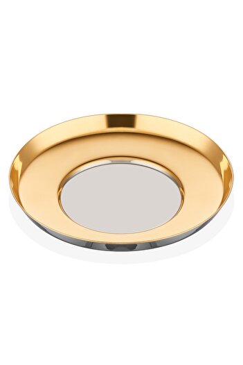 Narin Halley - Tea Plate - Large Size - Gold
