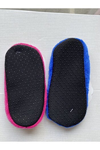 Leydi Ev Ortamı Sıcak Tutan Cocuk Patik Altı Kaymaz Assorti Desen 2li Paket 6-8 Yaş