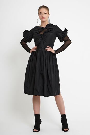 VERDA Bow Detailed Dress