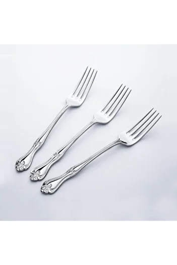 Nehir Lalezar Dessert Fork - 12 Piece Dessert Fork