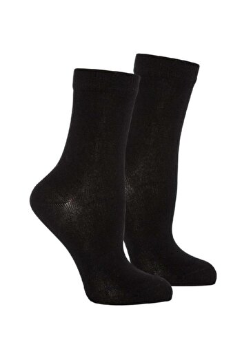 THERMOFORM Black Bamboo Kids Socks