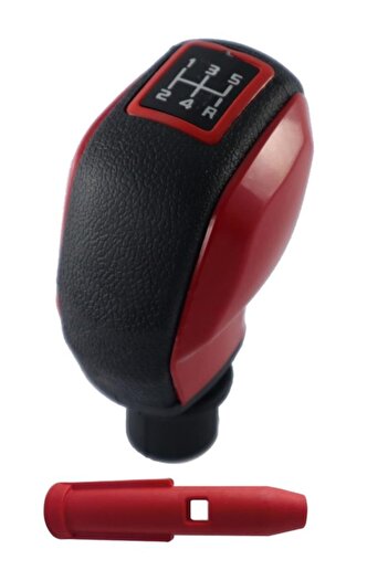 ZETOTO Peugeot Partner 207 301 307 407 508 206 Sports Gear Shift Knob Color Red Knob