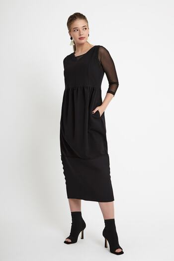 VERDA Tulle Detailed Long Dress