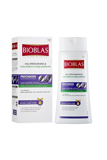Bioblas 360 ml Shampun for Oily Hair