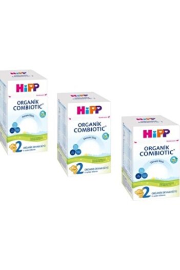Hipp 2 Organik Combiotic Devam Sütü 800 Gr 3'lü
