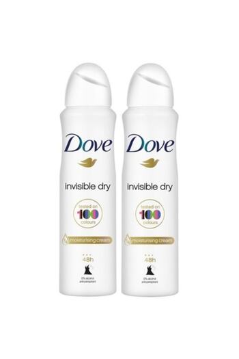 Dove Invisible Dry Iz Bırakmayan Deodorant 48 Saat Kalıcı 2 Adet