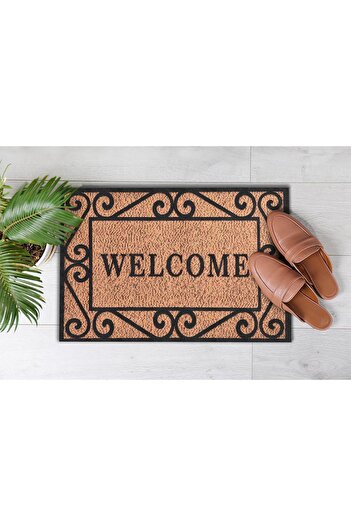 Evsebu Pienso Home Welcome Demir Dekoratif Kapı Önü Paspası