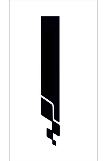 Avery Dennison Black Front Hood Auto Sticker - Compatible with All Vehicles