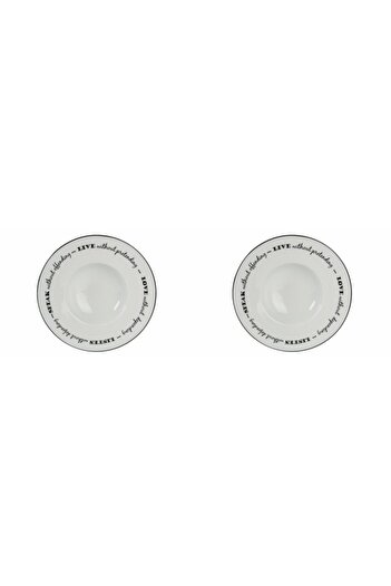 Porland Be Happy Gourmet Plate 26cm Set of 2