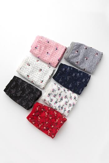 Doremi Patterned Daily Fit 7-Piece Women's Panties