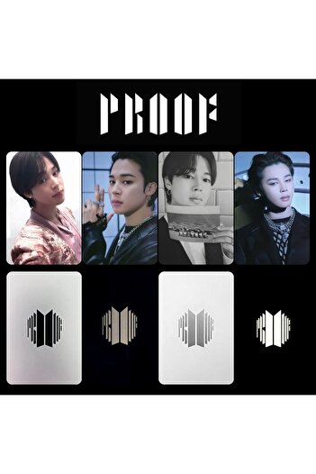 Kpop Dünyasi Bts Jimin ''proof'' Album Card Set