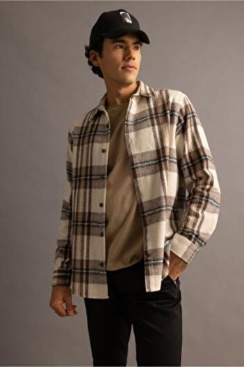 DeFacto Regular Fit Long Sleeve Shirt