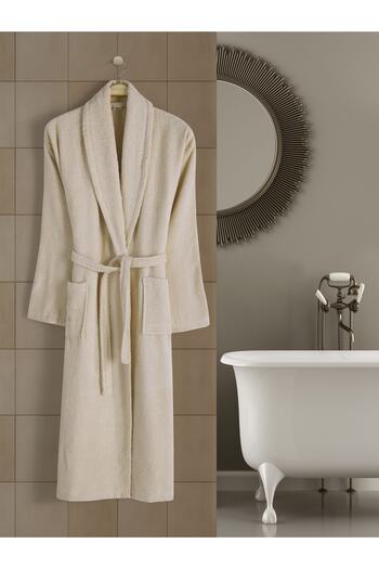 Eymir Home Collection Μεγάλο ανδρικό μπουρνούζι για ενήλικες Curl Joke