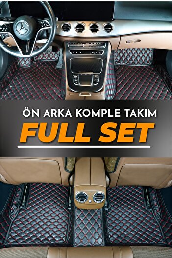 stiloto Fiat Egea Cross (2021-2023) Uyumlu Özel Dikim Deri 7d Havuzlu Paspas