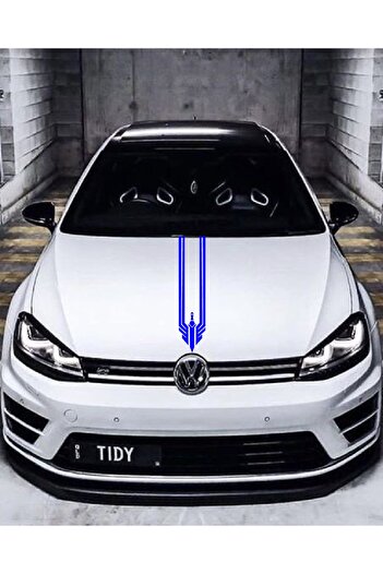 STİCKERCI BEY Autocolant pentru capotă 12*60 cm Ștampilă Triunghi Capotă Folie de acoperire Accesoriu Autocolant adeziv modificat