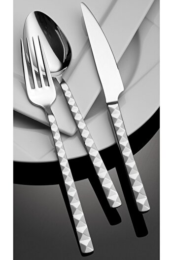 Hira 36 Piece Fork Spoon Knife Set Pyramid