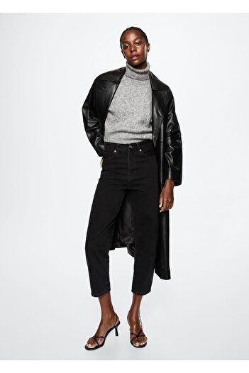 MANGO Woman Hoch taillierte Mom-Jeans