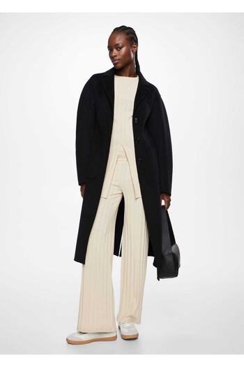 MANGO Woman Ripped Detailed Long Sleeve T-Shirt