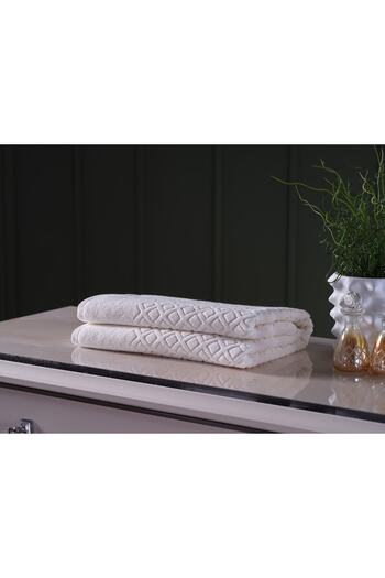 Doqu Home Розкішний банний рушник кремовий - 90 x 150 см