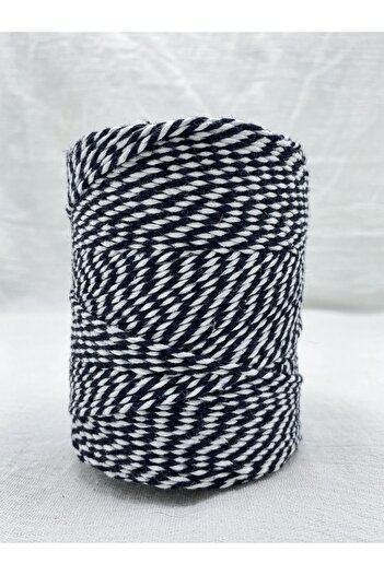 E Elmas Two Color Packing Rope Black (2-3mm-200gr-200 M)