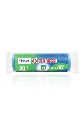 Saroz Large Size Garbage Bag 20pcs 65*80 Cm