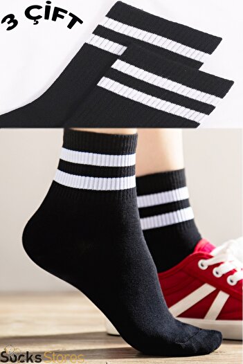 Esinti Men's Socks Women's Socks Socket Children's Tennis Colored Socks Sports Socks 3 Pieces