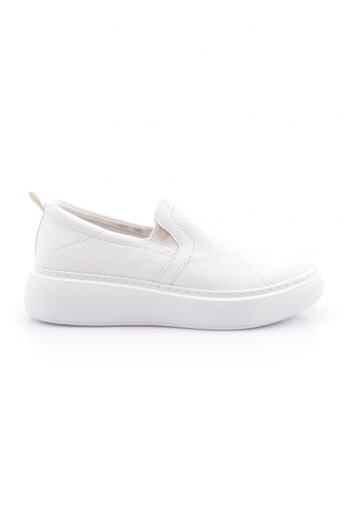 DGN Γυναικεία παπούτσια sneaker με λεπτομέρειες από καουτσούκ Λευκό 51012525