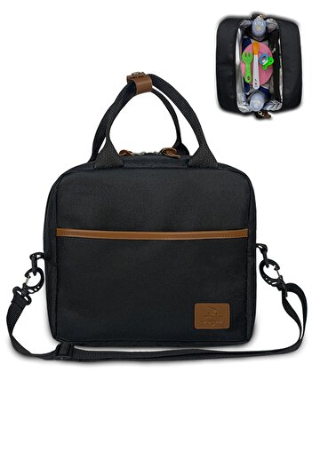 Stylo Food Bag Black Thermal Insulated Thermal Bag Food And Food Carrying Lunch Bag