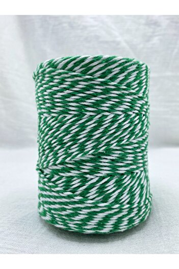 E Elmas Two Color Packing Rope Green (2-3mm-200gr-200 M)