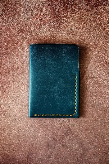 Safir Leather Pueblo Lavinia Італійський шкіряний гаманець (ТУРКУАЗ)