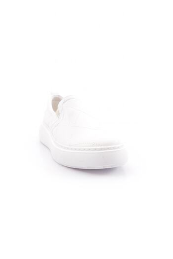 DGN Γυναικεία παπούτσια sneaker με λεπτομέρειες από καουτσούκ Λευκό 51012525