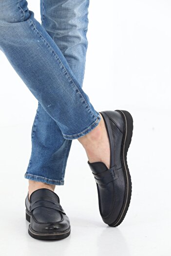 Everest M.karaca Genuine Leather Orthopedic College Classic Men's Shoes