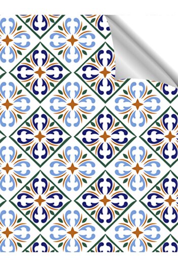 TIKLAYAKALA Yapışkanlı Folyo - Masa, Dolap, Tezgah Arası, Fayans Kaplama Folyosu