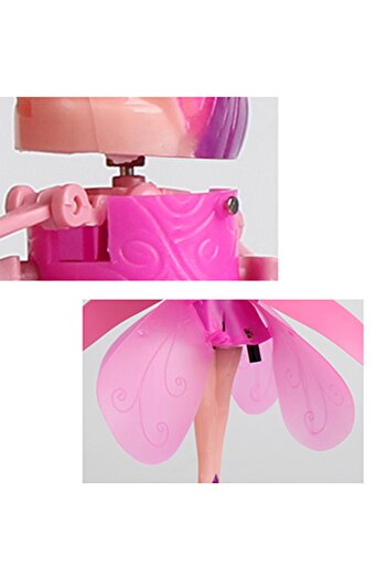 Tamam Uçan Peri Hareket Sensörlü Flying Fairy Elsa Oyuncak Drone Prenses