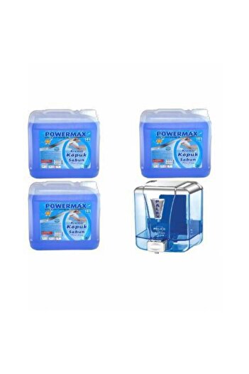 powermax Foam Soap 5 Kg 3 Pieces + Palex Foam Soap Dispenser 1000 Cc
