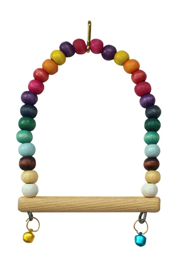 WODDY Bird Swing - Budgie Design