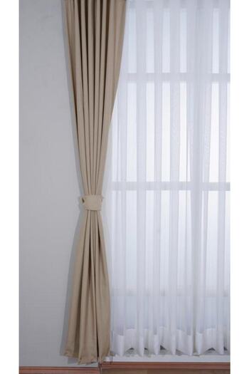 home color home Velvet Textured Home Honeycomb - Background Curtain, 1.4x260, Plain Stitched Extra-for Gather 990