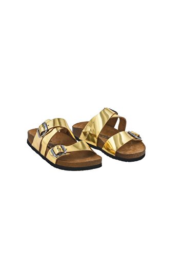 Moosefield Hakiki Deri Unisex Terlik