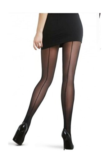 Penti Women's 20 Denier Pantyhose with Striped Pattern on the Back
