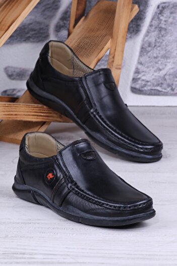 OXİ Ayakkabix Tems Genuine Leather Summer Men's Shoes