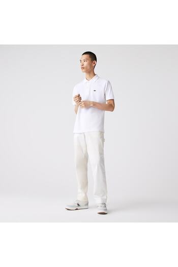 Lacoste Ανδρικό μπλουζάκι πόλο με λαιμόκοψη L1212-00-001