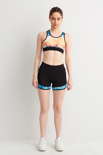 Runever High Waist Bustier Shorts Set 19946y