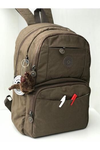 Klinkır Water Resistant Crinkle Fabric Backpack Suitable for School and Daily Use