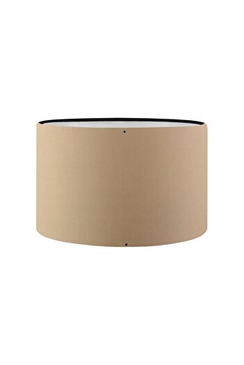 Art&Gift Practical Brown Fabric Floor Lamp Head Spare