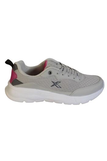 Kinetix Women's Gray Filelicomfort Comfortable Sole Sneacer Walking Shoes